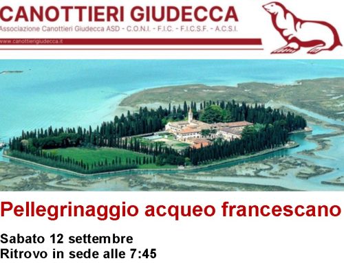 Pellegrinaggio acqueo francescano – 12/9/26